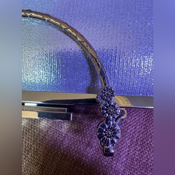 Evening Purse Rhinestones Galore and Dangling - Picture 8 of 16